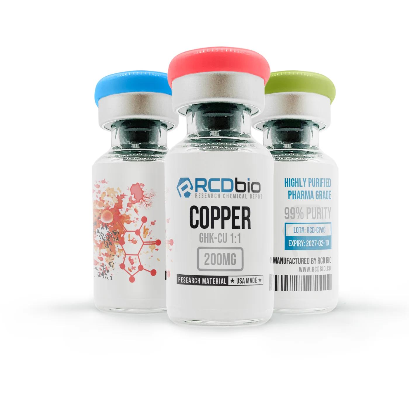Copper GHK-Cu 1:1 — research compound